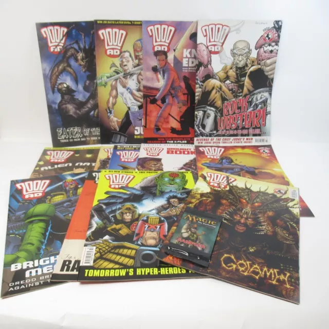 2000 AD Comics Issue no. 1339-1351  x13 7th May - 30th July 2003 Magic Card Lo 3