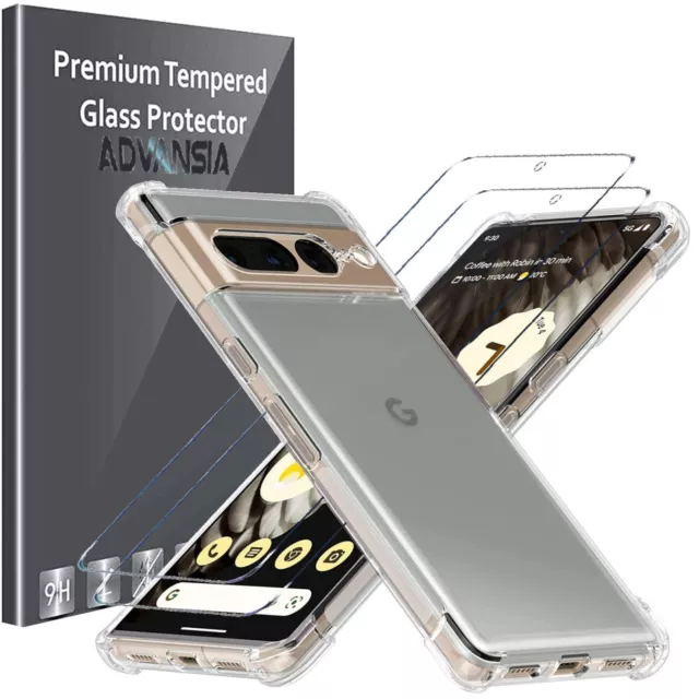 VERRE TREMPE et  COQUE RENFORCE pour GOOGLE PIXEL 7 6 5 4 3 XL 7a 6a 7Pro 6Pro