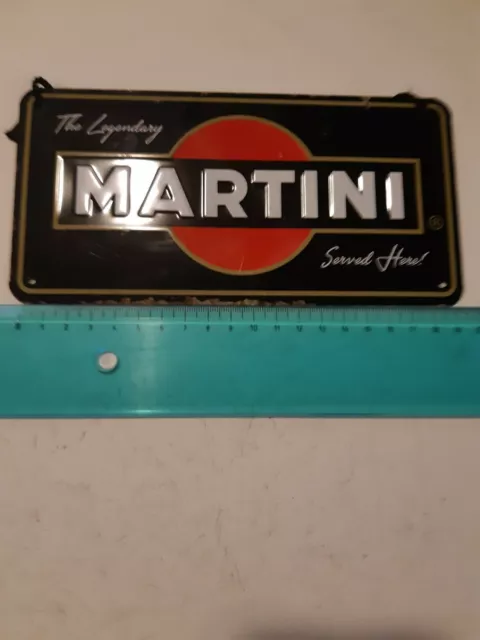 MARTINI -  Targa Tabella Pubblicitaria in latta Retrò - Riproduzione