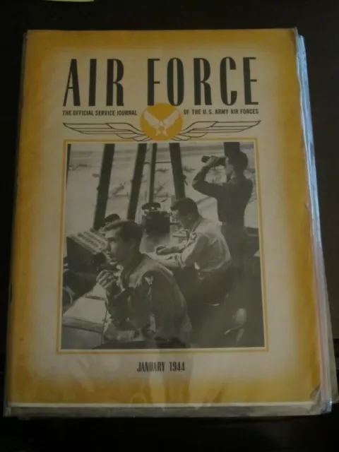 Air Force Service Journal US Army January 1944