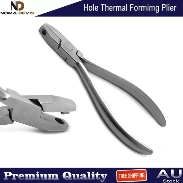Orthodontic Clear Aligner Braces Punch Pliers Cut Hole Thermal Forming Plier