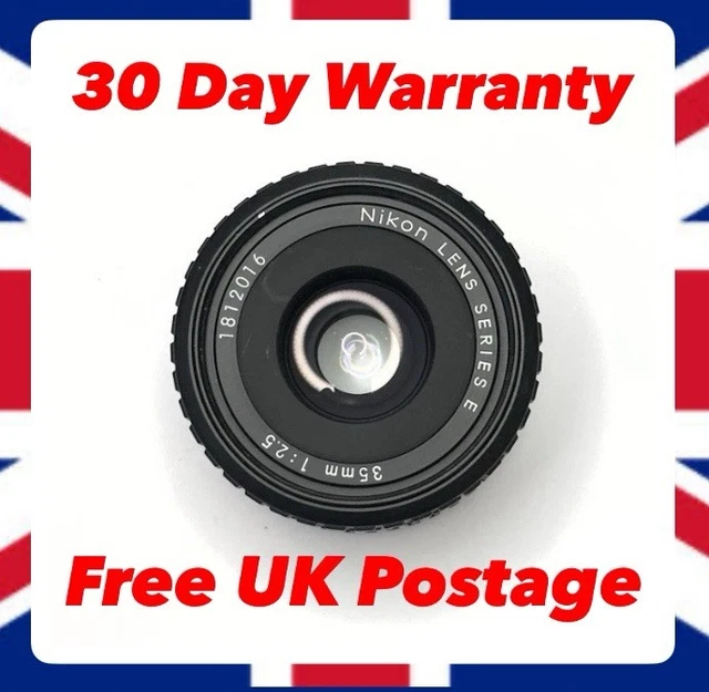 #332★動作品★ Nikon LENS SERIES E 35mm 1:2.5 332動作品 NIKON LENS SERIES E 35mm 1:2.5 £135.98 - PicClick UK