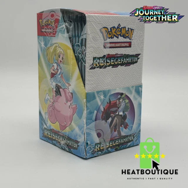 POKEMON JOURNEY TOGETHER Booster Display German (18 Booster Packs) Pre Order £130.54 PicClick UK