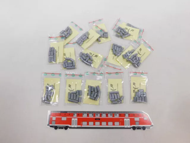 CV778-0,5 #160x Modellbahn-Muffe Gris pour Märklin Échelle H0 ,Z-Anlage etc