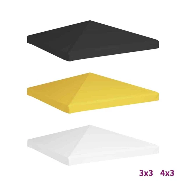 Pavillondach 270g/m² Pavillon Ersatzlane Ersatzdach Mehrere Auswahl vidaXL