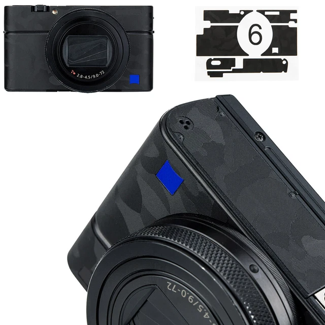 Anti-Scratch 3M Camera Body Skin Protector Film Cover for Sony RX100 VI RX100M6