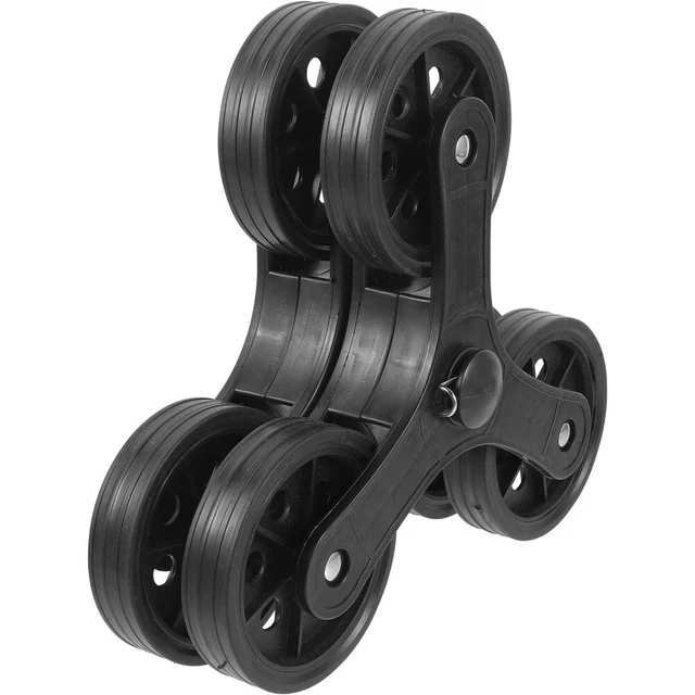 1 paio di carrelli della spesa caster carrello della spesa ruote carrelli ruota trolley di ricambio