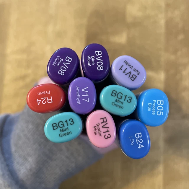 10 COPIC SKETCH Markers Used (Dried Up) 9.99 PicClick