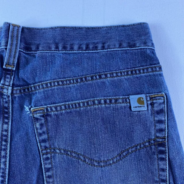 CARHARTT JEANS ADULT 31 32 Straight Leg Denim Cotton Relaxed Fit