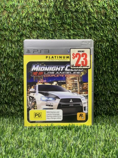 Midnight Club Los Angeles Complete - Sony Playstation 3 PS3 - AUS PAL w Manual