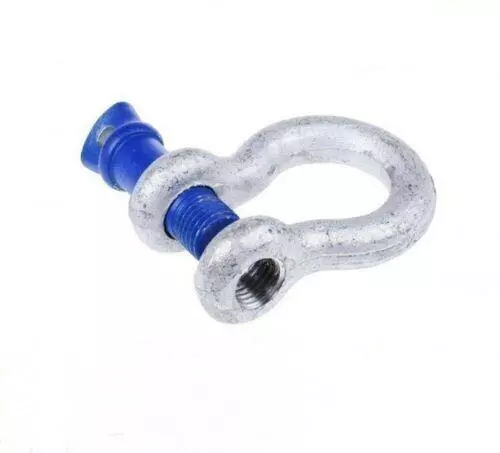 Bow Lifting Shackles 2ton Economy Screw Pin Alloy 4x4 Recovery