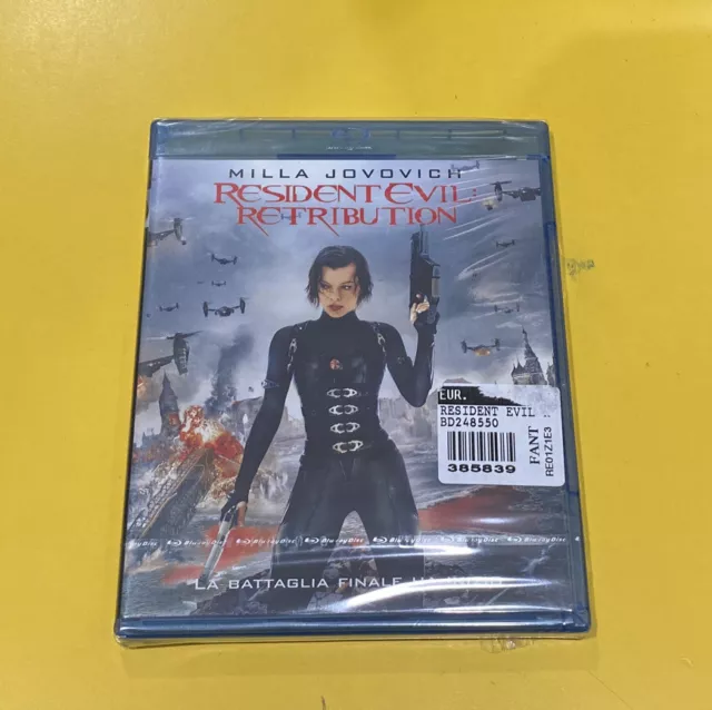 Resident Evil Retribution Blu-Ray Film NUOVO