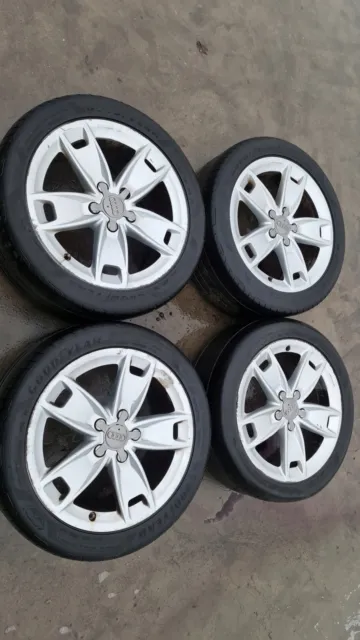 Alu Felge Audi A3 Aluminum rim 17 Zoll 7.5J 5x112 8P0601025BL (Ein Stück)