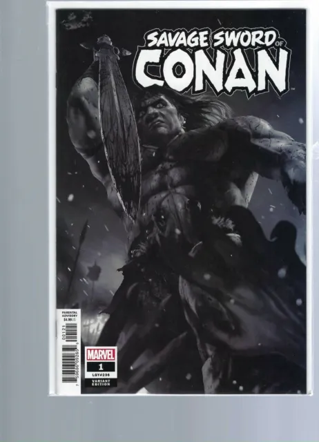 Savage Sword Of Conan 1 - 1 In 50  Variant - 2019  Series  -    Marvel Comics