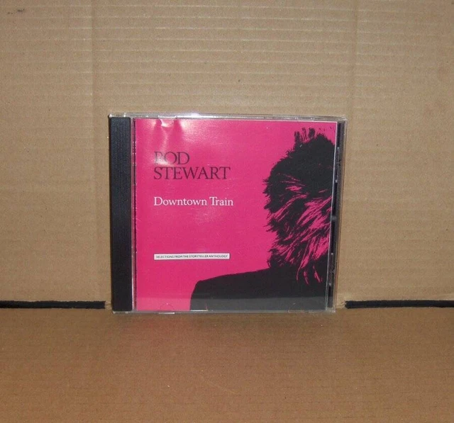 DOWNTOWN TRAIN BY Rod Stewart CD 1990 Warner Bros. 12 Tracks 6.99