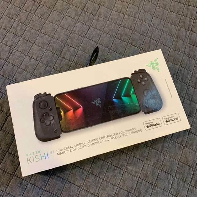 RAZER KISHI V2 Universal Mobile Gaming Controller for iPhone Black