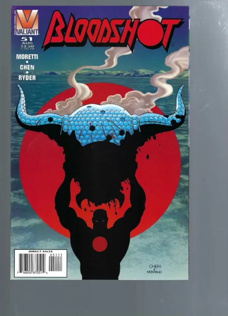 Bloodshot  51  - Rare Last Issue  - Valiant Comics