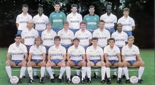 Tottenham Hotspur Football Team Photo>1988-89 Season