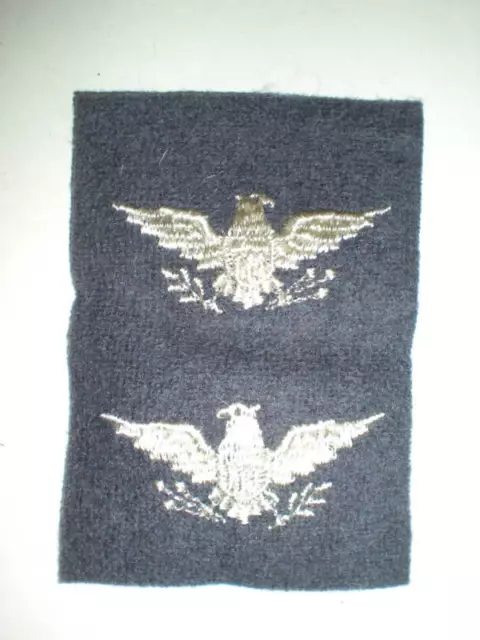 Usaf 1950'S Colonel "War Eagle"  Insignia -1 Pair