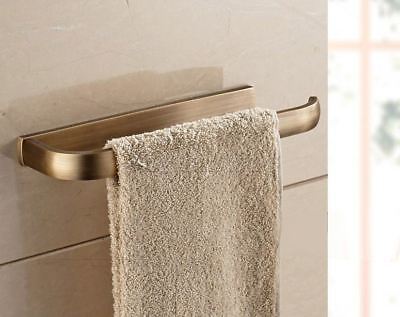 Antique Brass Wall Mounted Bathroom Accessory Fitting Single Towel Bar eba178