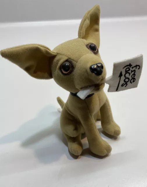 Taco Bell Dog “Free Tacos” Chihuahua Plush Toy by Applause