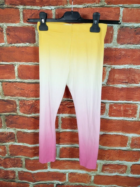 Pacchetto Bambina Età 5-6 Anni M&S Bluezoo Leggings Maniche Lunghe A Righe Rosa 116 Cm 3