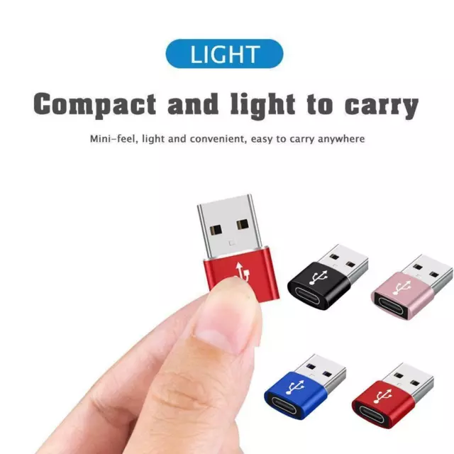 USB 3.0 Type A Male to USB 3.1 Type-C Female Adapter Converter Fast  Connector