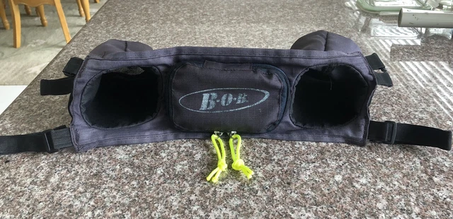 Consola de manillar BOB para cochecitos individuales para correr - soporte para bebidas caddy almacenamiento