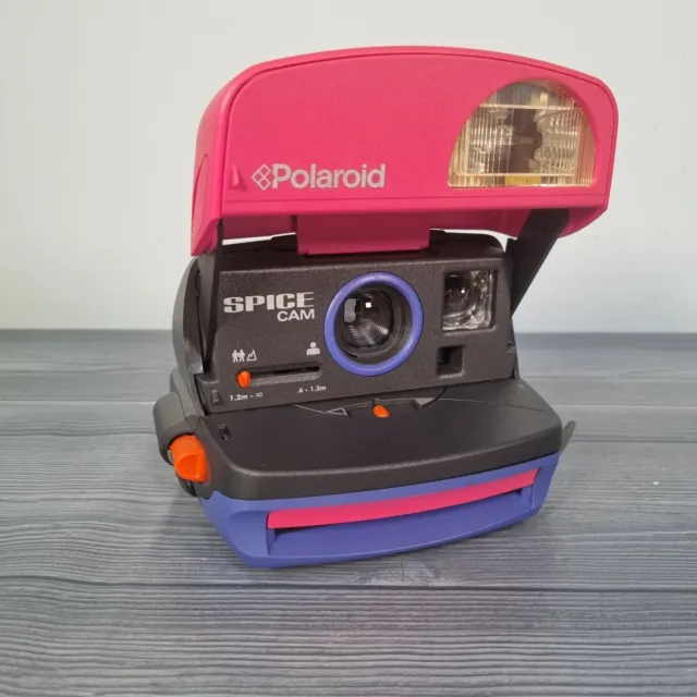 Vintage Polaroid Spice Girls Cam Edition - 600 Instant Film Camera - TESTED