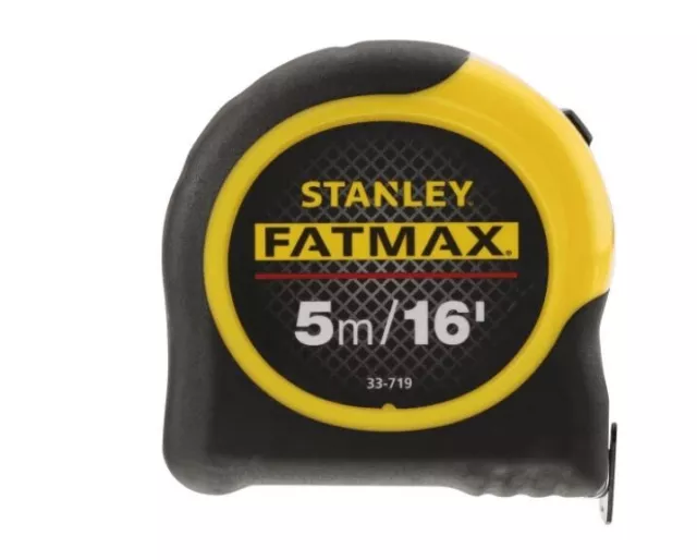 Stanley FatMax 0-33-719 Heavy Duty Tape Measure 5m/16ft x 31.7mm Wide