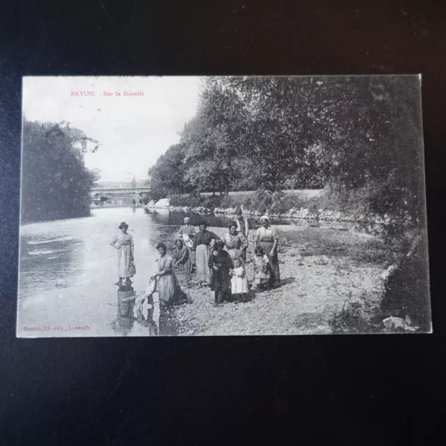 1915 - CPA de BAYON - SUR LA MOSELLE - CPA en FM CaD BAYON MEURTHE et MOSELLE