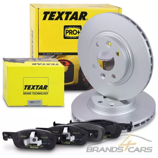 Textar Bremsscheiben Ø258 +Beläge Vorne Für Dacia Logan Sandero 2 Renault Clio 4