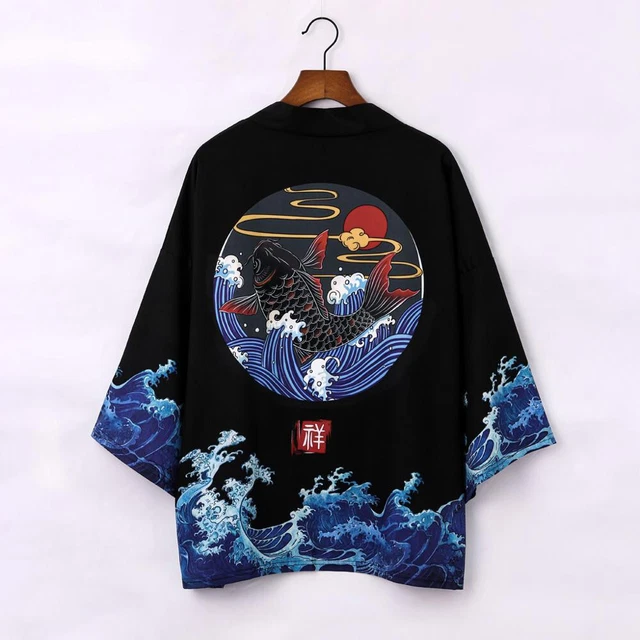 Japanese Kimono Cardigan Men