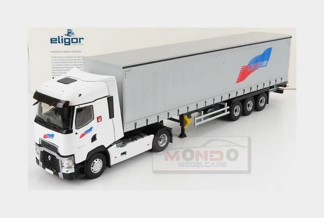 1:43 ELIGOR Renault T520 Truck Telonato Coquelle Transports 2016 ELI117243