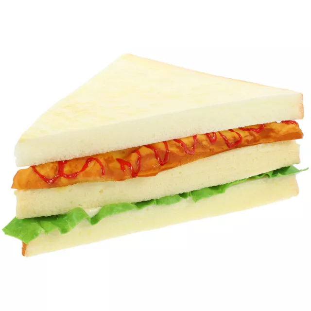 Gefälschter Truthahn Brot Sensorisches Spielzeug Simulations-Sandwich Künstlich
