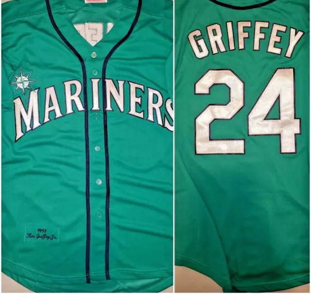 Seattle Mariners Ken Griffey Jr. #24 2020 Mlb Green Jersey - Bluefink
