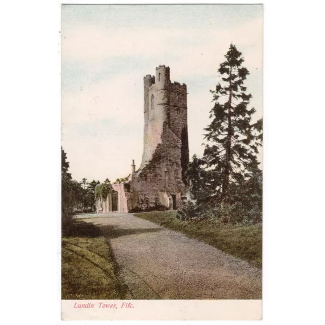 LUNDIN TOWER Lundin Links, Fife Postcard Postally Used 1904