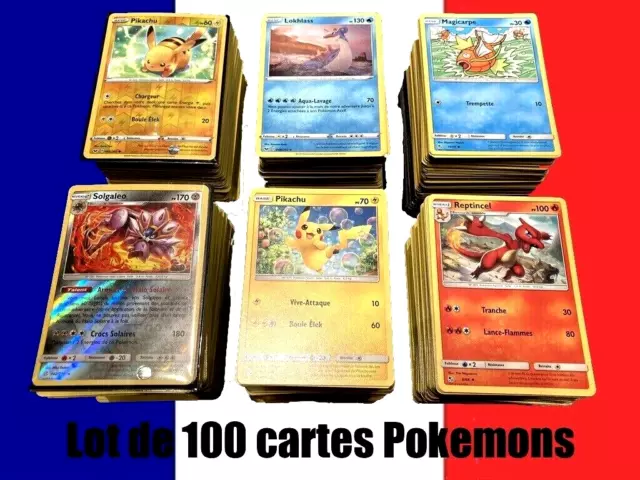 Lot 20 cartes pokemon officiel francaise
