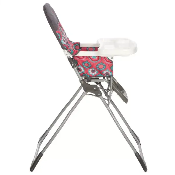 Simple Fold Full Size High Chair with Adjustable Tray, Stencil 3