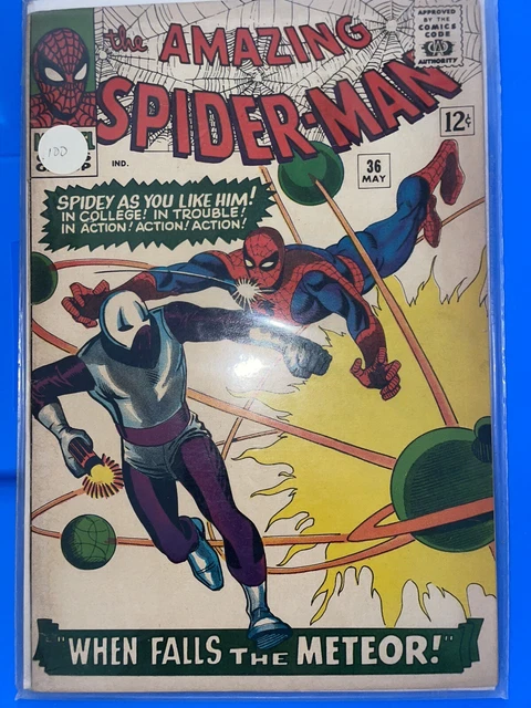 The Amazing Spider-Man Issue #36 Looter Marvel Comics May 1966  Ditko/Lee