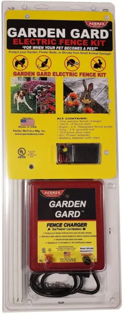 Parmak Garden Gard Electric Fence KIT GPS-200 open box