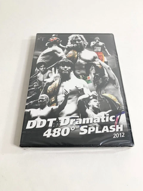 DDT DRAMATIC 480° SPLASH 2012 Wrestling DVD 8 Hours Unopened