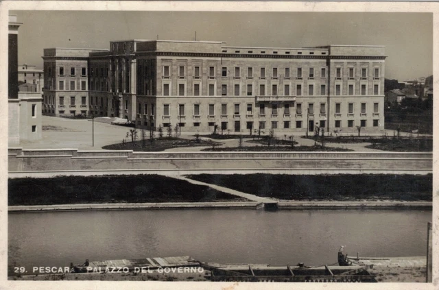 PESCARA - Palazzo del Governo - cartolina viaggiata 1940 fp
