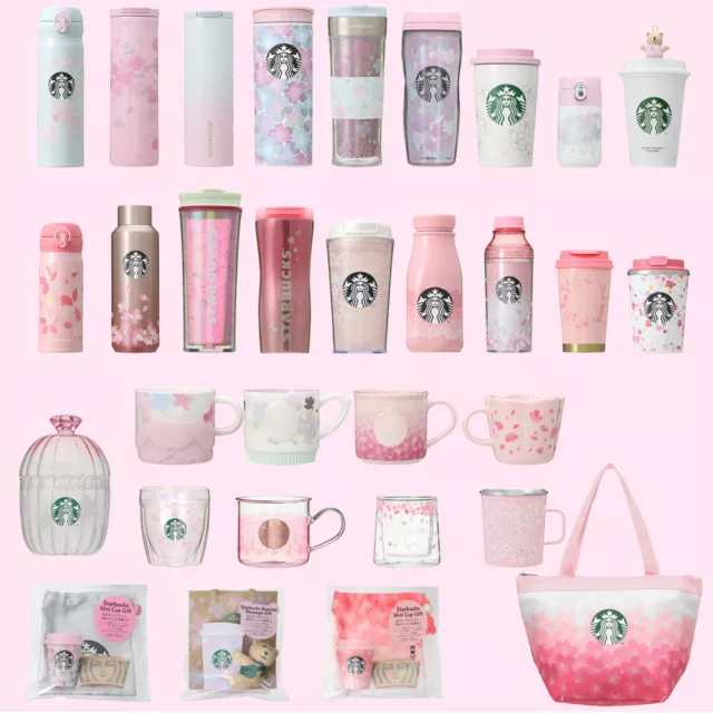 STARBUCKS SAKURA 2022 Series Cherry Blossoms Mug Tumbler Bottle Japan