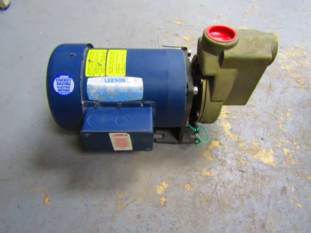 🤓 New Dayton Centrifugal Pump 1-1/2 Hp 3450 Rpm 4Te31 W/Leeson 1.5 Hp Motor