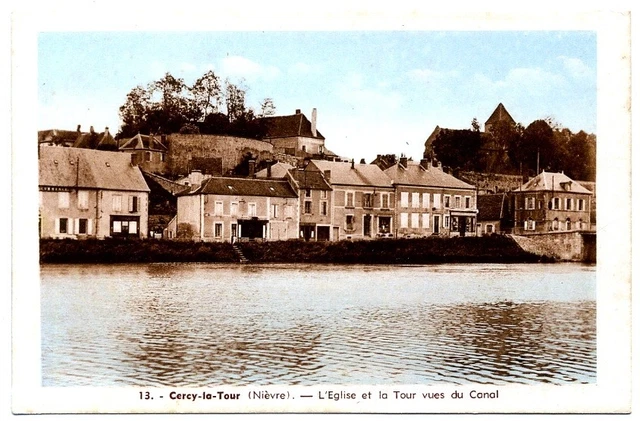 (S-111741) FRANCE - 58 - CERCY LA TOUR CPA      ARTISTIC  ed.