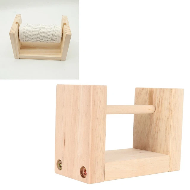 OKUMEYR Support Entonnoir En Bois 2 Trous - Support Réglable Pour Laboratoire Et Expériences Scientifiques