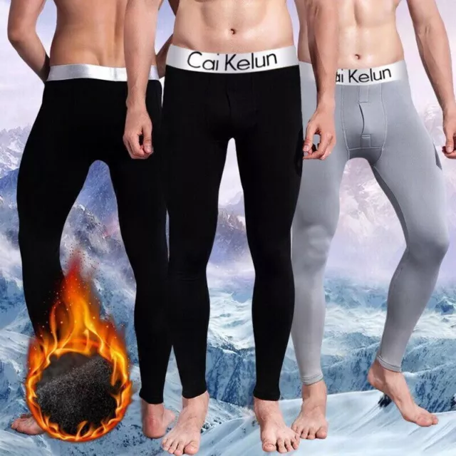 SEXY MEN'S SOFT Cotton Thermal Underwear Long Johns Leggings Pants