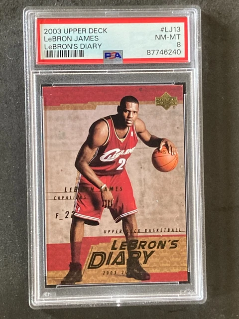 upper deck lebrons diary