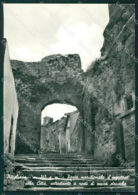 Grosseto Pitigliano Porta Meridionale Foto FG cartolina KV7953